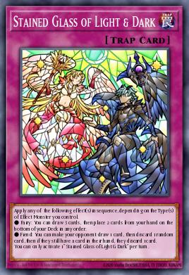 Stained Glass of Light & Dark