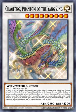 Chaofeng, Phantom of the Yang Zing