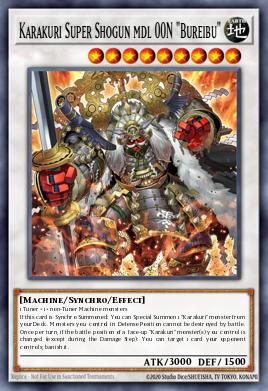Karakuri Super Shogun mdl 00N "Bureibu"