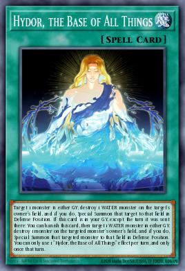 Hydor, the Base of All Things