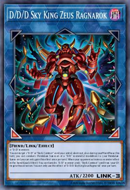 D/D/D Sky King Zeus Ragnarok