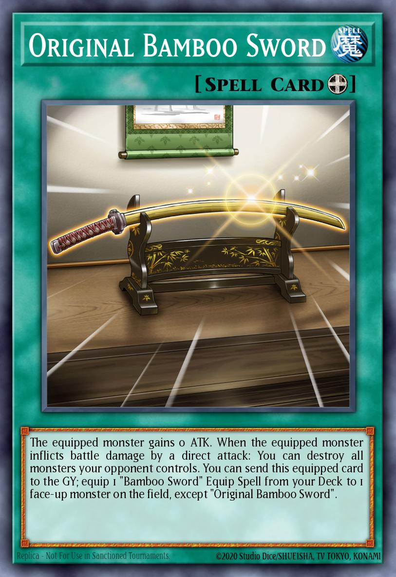 Original Bamboo Sword