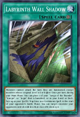 Labyrinth Wall Shadow