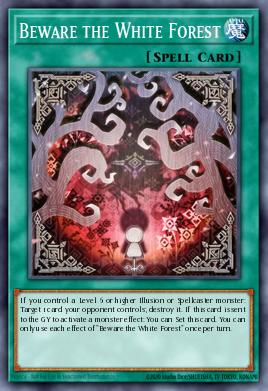 Beware the White Forest