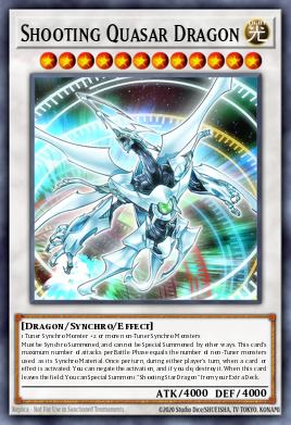 Shooting Quasar Dragon