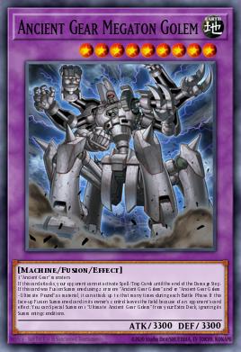 Ancient Gear Megaton Golem