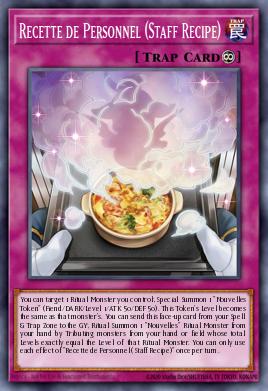 Recette de Personnel (Staff Recipe)