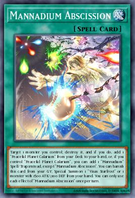 Mannadium Abscission