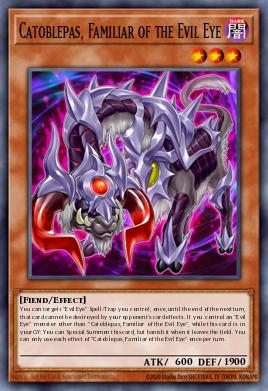 Catoblepas, Familiar of the Evil Eye