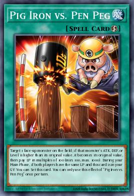 Pig Iron vs. Pen Peg