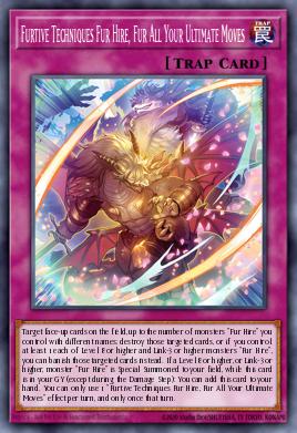 Furtive Techniques Fur Hire, Fur All Your Ultimate Moves