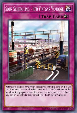 Sour Scheduling - Red Vinegar Vamoose