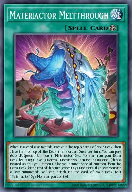 Materiactor Meltthrough