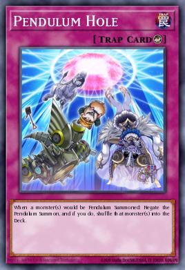 Pendulum Hole