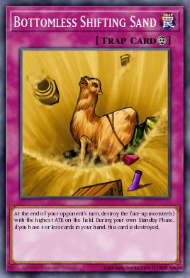 Bottomless Shifting Sand