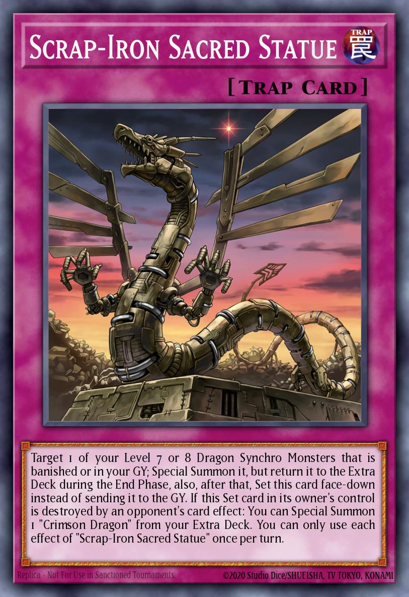 Scrap-Iron Sacred Statue