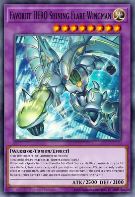 Favorite HERO Shining Flare Wingman