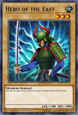 Hero of the East