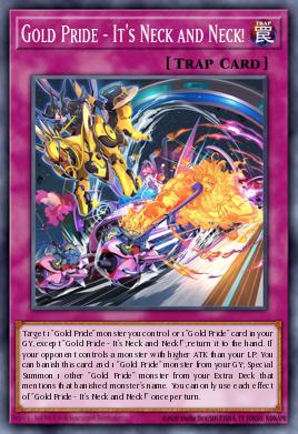 Gold Pride - It's Neck and Neck!