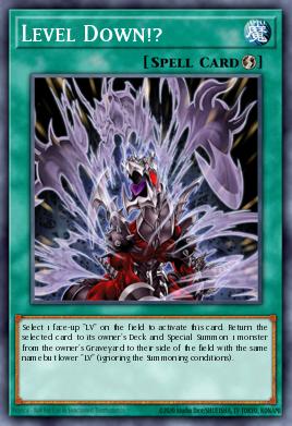 Level Down!?